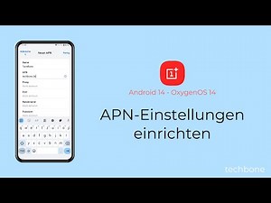 APN-Einstellungen einrichten - OnePlus [Android 14 - OxygenOS 14]