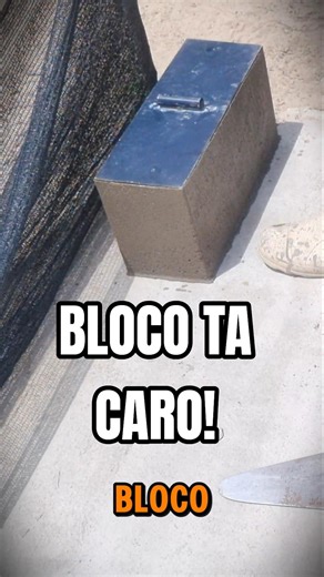 Is the block too expensive? Then let's manufacture it! 💪