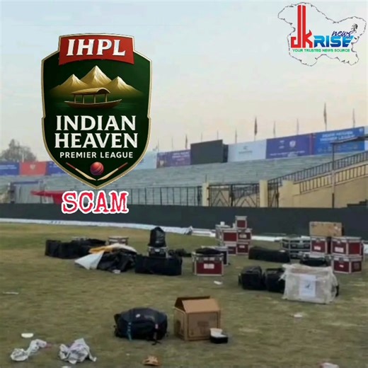 #Another_Scam, this time on the pretext of Cricket 🏏 Requesting SSP Srinagar to book league organisers, promoters ASAP #Indian_Hera_Pheri_League IHPL | JK NewsRise