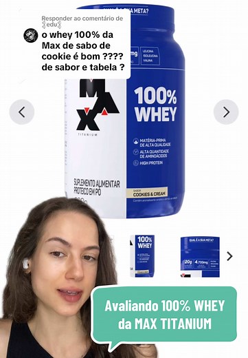 Avaliação do Whey 100% da Max Titanium: É uma boa escolha?