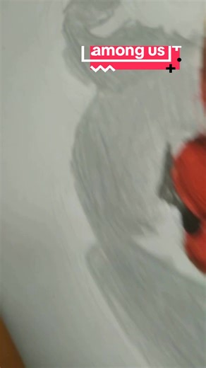 Dibujo de Among Us y su Chiquito: Tutorial Creativo