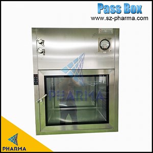 [Hot Item] Static Dynamic Interlocking Laboratory Pass Box Laminar Flow Stainless Steel Transfer Window