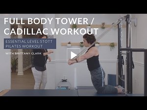 45-Minute Full Body Pilates Tower Workout | Beginner to Intermediate