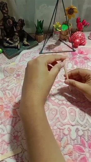 Cute Mini Painting Stand Making 🖌️ | Easy Craft for Beginners#shortfeed #diy #trending