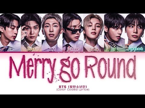 BTS Merry Go Round (Karaoke with Backing/Hidden Vocals)
