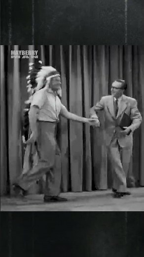 S5E11 Barney Fife plays an Indian