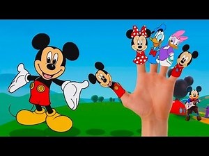 Finger Family Compilation l Nursery Rhymes l Mickey Mouse, Frozen, Disney Princess and more