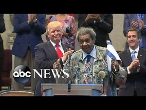 Don King Uses N-Word While Introducing Donald Trump