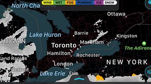 Current road conditions, radar & future radar animations. Looks like snow is possible for some of us, however, accumulations should remain fairly low. ***On mobile, press the little HD button at the bottom right and tilt your device to the side for much better video and sound quality.*** What are you folks experiencing? - OBW (Adam S.) P.S. Images courtesy of “Storm” app from Wunderground, available on iOS and Android. | Ontario Storm Watch