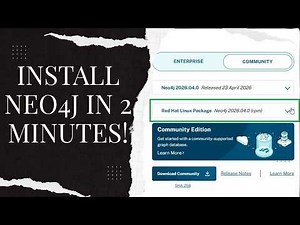 How to Install Neo4j Community Edition & Run First Project | Full Tutorial