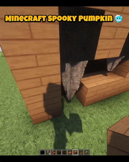 Minecraft Spooky Pumpkin Build Tutorial 💀