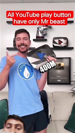 Only Mr beast have all YouTube play button|| all yt play button#youtubeplaybutton#ytshorts#mrbeast