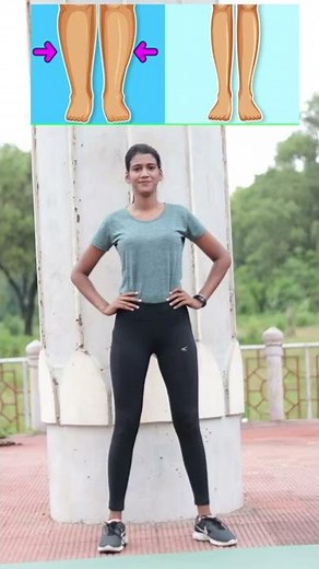 Get Slim Calves In 2 Weeks - 5 Intense Workout To Reduce calf Size #Shorts