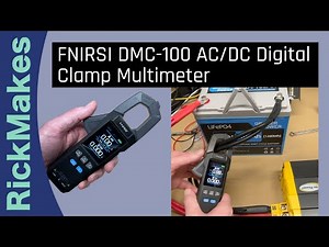 FNIRSI DMC-100 AC/DC Digital Clamp Multimeter