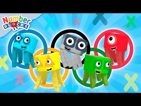 Apprenez la MULTIPLICATION ET LA DIVISION | 123 Apprendre à compter | ​Numberblocks en français