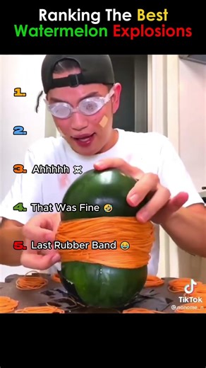 These watermelon explosions are INSANE 😭💥 #funny #ranking #best