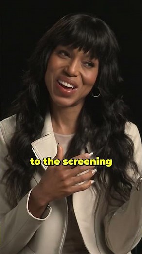 Kerry Washington Keeps Her 'Scandal' Family Close #shorts