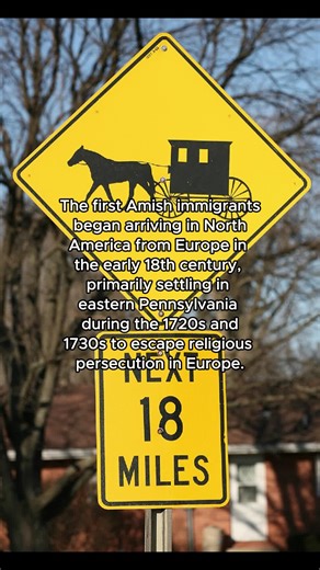 Amish Immigration to North America: Early History
