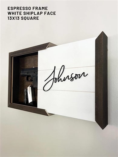 Hidden Gun Concealment - Gun Storage - Custom Gifts for Men - Father's Day Gift - Christmas Gift for Husband- Anniversary Gift for Men - Etsy