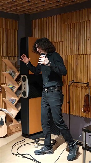 Two time capsules: mind‑blowing Dynaudio speakers over 2 meters tall!