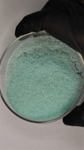 Ferrous Sulphate + NaOH Reaction | Green Precipitate Chemistry Experiment 🧪#chemistry #neet #shorts