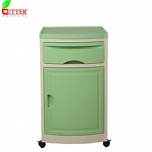 [Hot Item] ABS Plastic Material Medical Furniture Hospital Bedside Table
