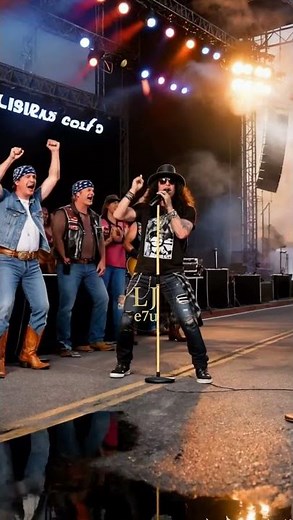 Slash Sings, Axl Rose Shreds! Epic Rock Performance in the Streets of America 🎸🎤