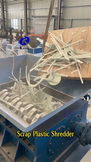 Double Shaft Shredder Machine for Plastic Recycling – Efficient Industrial Plastic Shredding
