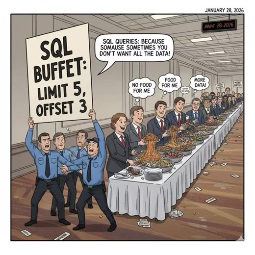 How to Use SQL LIMIT and OFFSET https://analystdeb.com/sql-limit-and-offset/ #SQL #data #dataanalysis #datascience #database #careers #interview | Analyst Deb