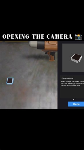 How to Extract the Camera Module in Basement to the Sky! 📸 #shorts#BasementToTheSky #GamingShorts