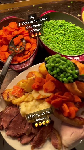 Toby Carvery's 3-Course Yorkshire Pudding Challenge | Sunday Roast Special