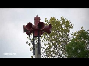 Federal Signal STL-10 Siren Test, Alert, Lake Mills, WI