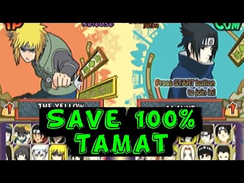 Save Game 100% Tamat Naruto Shippuden Ultimate Ninja 5 PS2