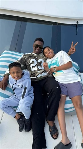 Dwayne Bravo aka SIR Champion🏆🇹🇹 on Instagram: "Another wonderful day with the Champion team! @dwadebravo @dd.bravo47 @khita_gonsalves @waistbeadsbyyanz23 @sexyylou2 🫶🏿🫶🏿❤️❤️🙏🙏 @seasafari.ae thank you for hosting me and my family 🙌🏾🙌🏾🍾🍾 #SirChampion #47 #ChampionTeam"