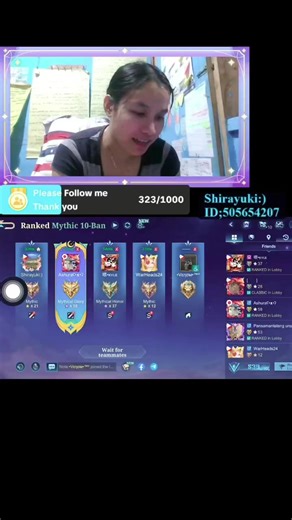 Plss Support me in my live every night and follow nyu ko guiz🥺thank you💜#MLBBGoldenMonth #MLBB #Mobilelegendsbangbang #MakeYourGoldenMoment #fypシ