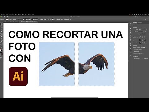 Como recortar una foto en illustrator 2021