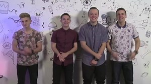 All squats on deck! Watch 4 Count sing while sitting against a wall. Ouch! | TeenNick