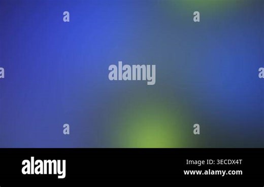 A smooth, abstract gradient transitioning from deep blue to vibrant green, illuminated by a soft, ethereal light. Perfect for digital backgrounds and design projects Stock Video Footage - Alamy
