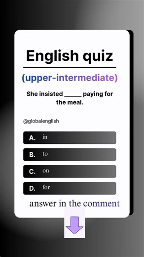 English Quiz That Separates Intermediate from Advanced #englishlearning #grammar #challenge