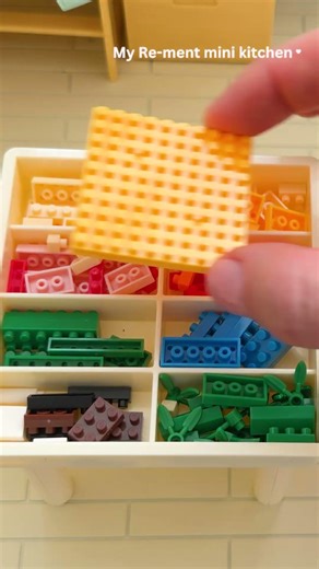 I Found the PERFECT Mini LEGO Table 🤯 #asmrsounds #asmr #miniature