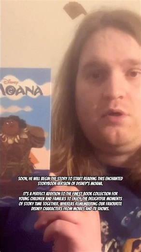 Reading Classic Disney Stories 📖 Moana • teaser #disney