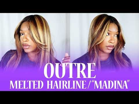 Outre Melted Hairline Glueless HD Lace Front Wig - MADINA |EBONYLINE.COM