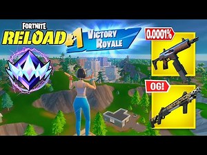 Fortnite Reload | High Kill Solo Ranked Win Full Gameplay (Keyboard & Mouse)