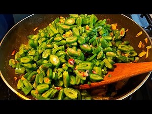Runner Beans Bhaji Recipe