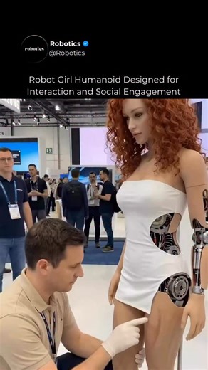 Robotics on Instagram: "Follow US (@ROBOTICS) to learn something NEW everyday 🚀 A robot girl designed for interaction, not imitation. Built to communicate, respond, and adapt over time, these humanoid systems show how robots are moving beyond tools and into social roles. Whether that future feels helpful or unsettling depends on how we choose to use them. Media: ai.robot923 (TikTok) #ai #artificial #artificialintelligence #aiagents #chatgpt #openai #grok #business #machine #machines #fac