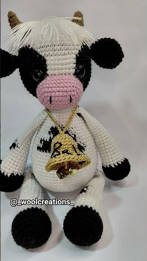 Baby Cow result #amigurumi #woolcreations #knitters #diy