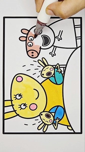 Peppa Pig Drawing and Coloring pages, 686 #drawing #peppapigdrawing #peppapig #peppapigcoloring