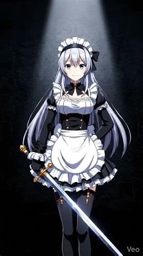 Warrior Maid. #anime #viral #ai