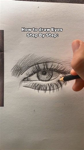 34K views · 290 reactions | How To Draw Eye Step By Step #howtodraw #drawingtutorial #pencildrawing | Graphite Flow | Facebook