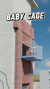 A real baby cage… outside the window 😳🪟 Patented. Used. Unthinkable today. Watch the video 👀 #Baby #Safety #History #Invention #Patent | Patent Yogi